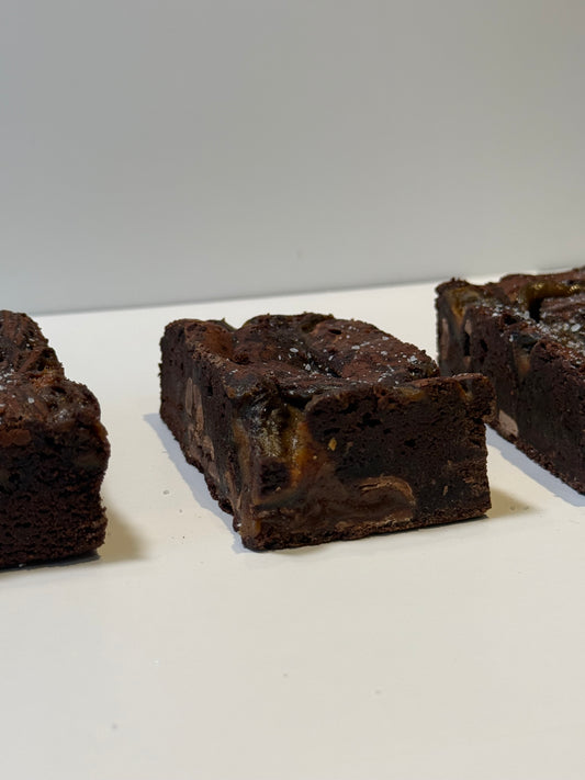 Salted Caramel Brownie Box