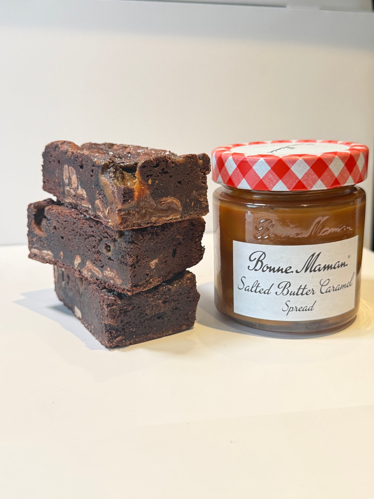 Salted Caramel Brownie Box